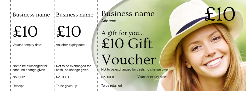 Design Dental Surgery Gift Vouchers Template